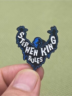 Salem’s Lot Stephen King Rules Enamel Pin